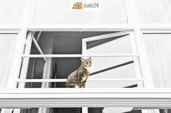  Sznurkowa siatka na balkon Siatka na balkon dla kota 