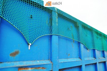  Siatka na kontenery z małym oczkiem — Dobre zabezpieczenie siatką kontenera 