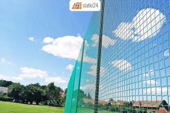  Ogrodowe piłkochwyty z siatki - cena atrakcyjna dla każdego Ochronna siatka do ogrodu na boisko dla dzieci 