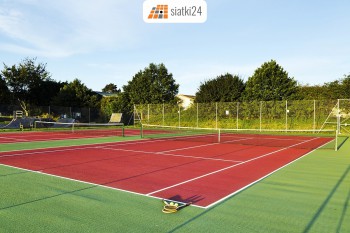  Ogrodzenie kortu do tenisa Siatki do tenisa – na ogrodzenie i zabezpieczenia 