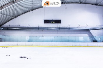  Siatki zabezpieczające lodowiska do gry w hokeja 
